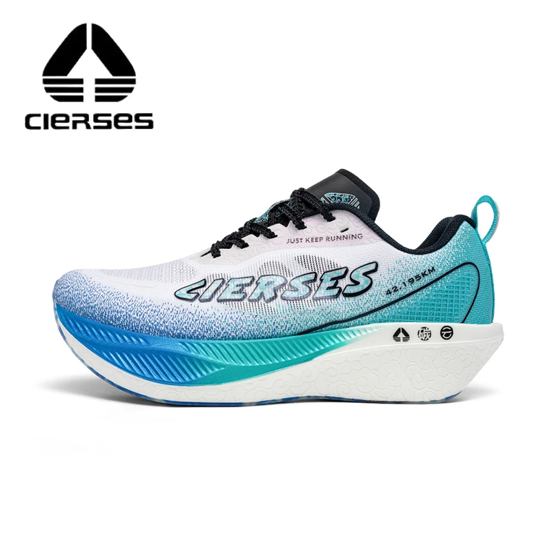 CIERSES/凯瑟士 悟空1.0全掌碳板跑步鞋马拉松专业竞速减震气垫鞋