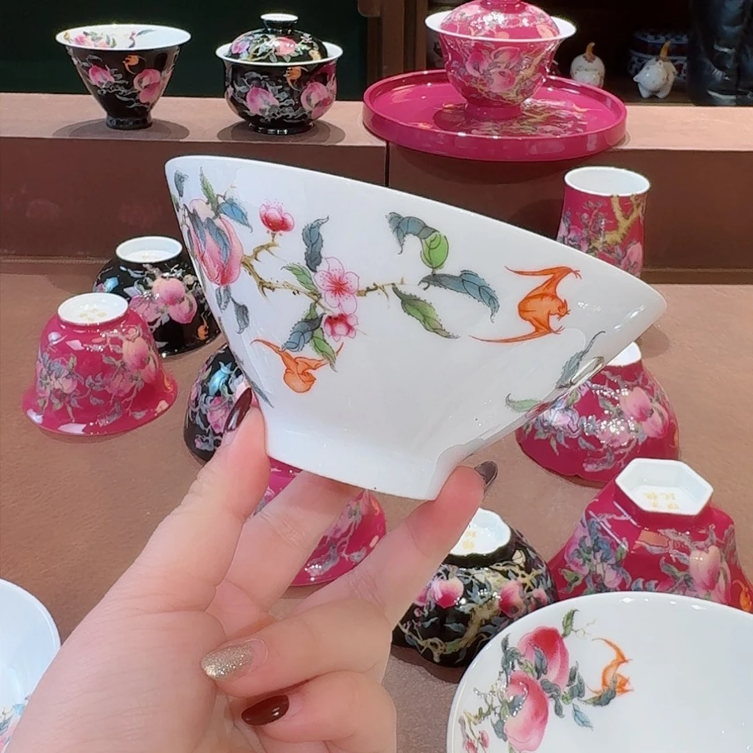 陶瓷瓷器主人杯茶具套装