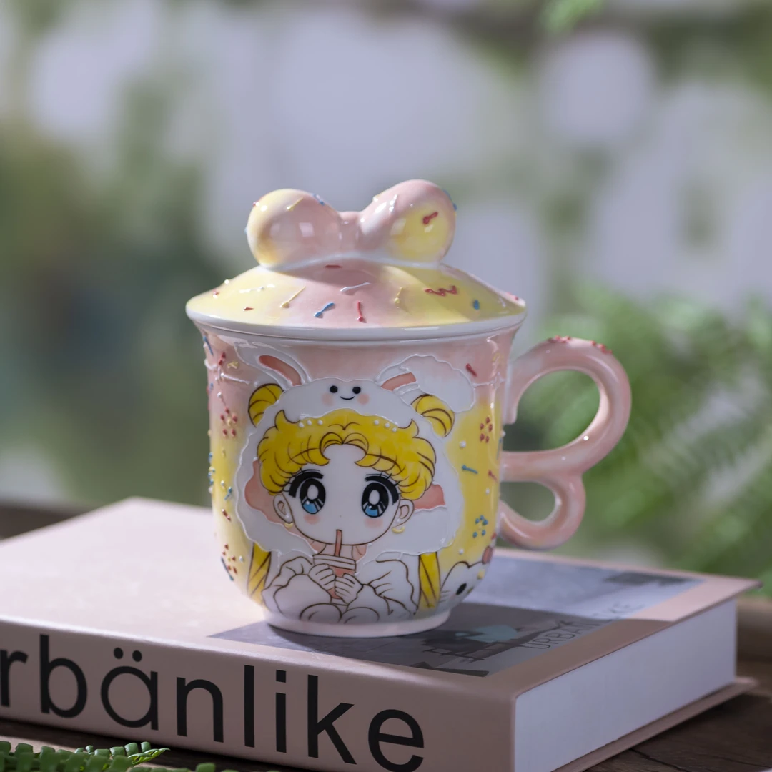 手工创意设计款陶瓷水杯