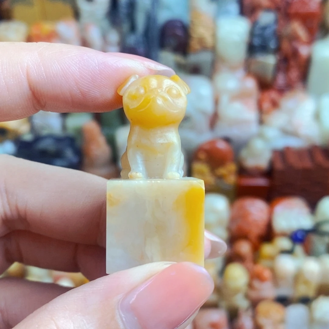 昌化石印石手工篆刻包邮包刻