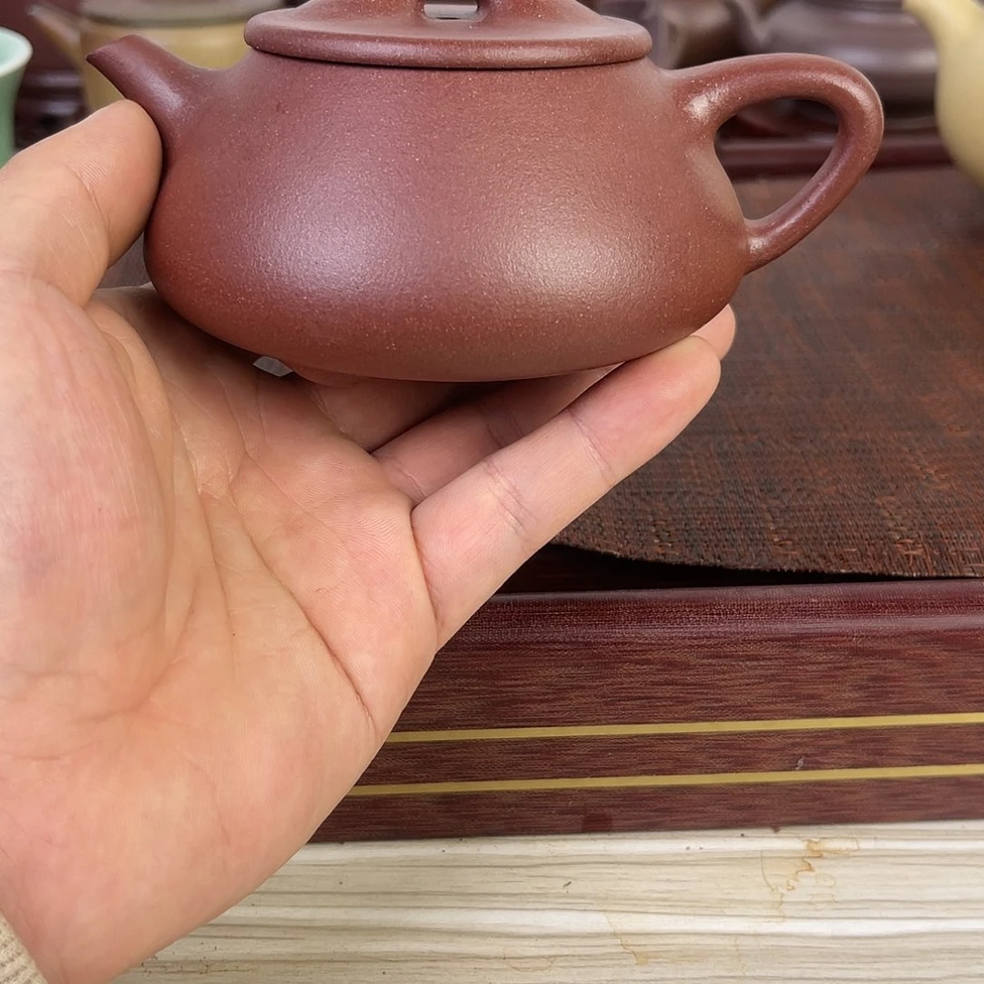 紫砂茶壶完美全砂底槽清光明