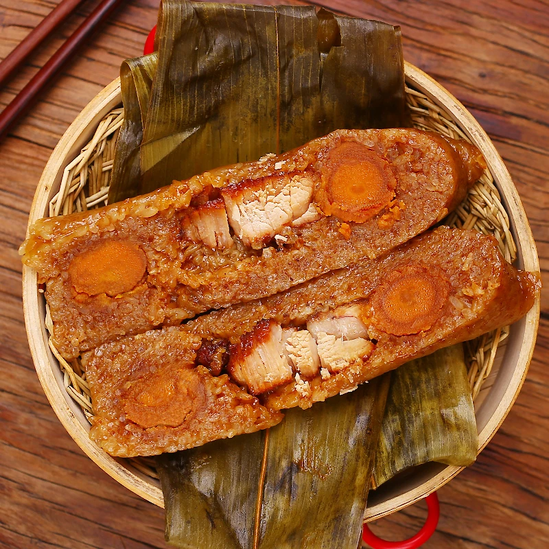 糕见哩现包蛋黄五花肉粽子旗舰店鲜肉粽嘉兴风味早餐速食端午节