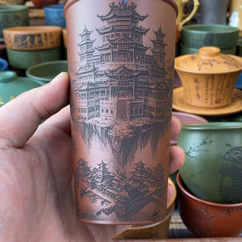 【闪购商品】紫砂杯子宜兴全手工紫砂杯