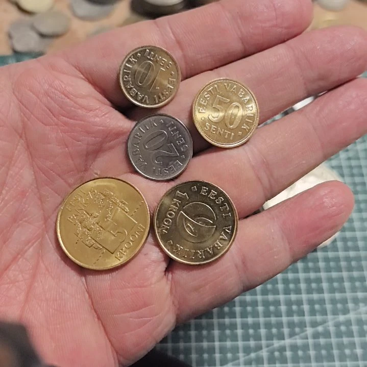 普通金属币流通品相硬币