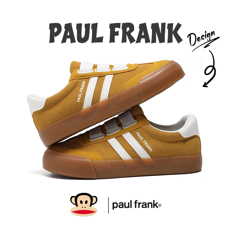 大嘴猴男款德训鞋一脚蹬懒人鞋2025夏季新款百搭小众情侣款休闲鞋