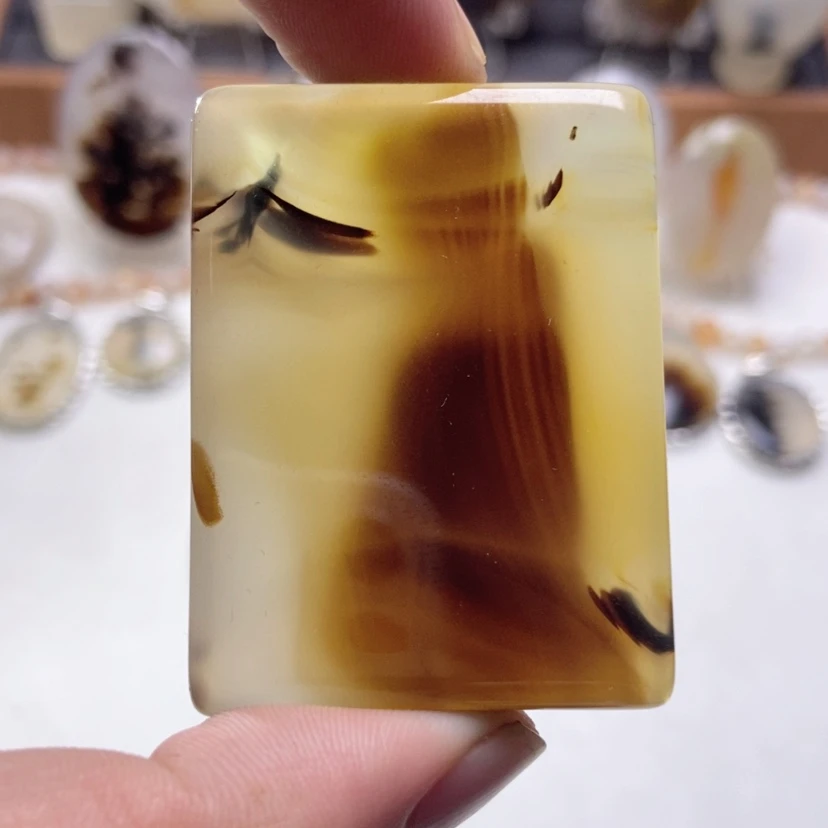 【闪购商品】玛瑙/玉髓颈饰未镶嵌漂*