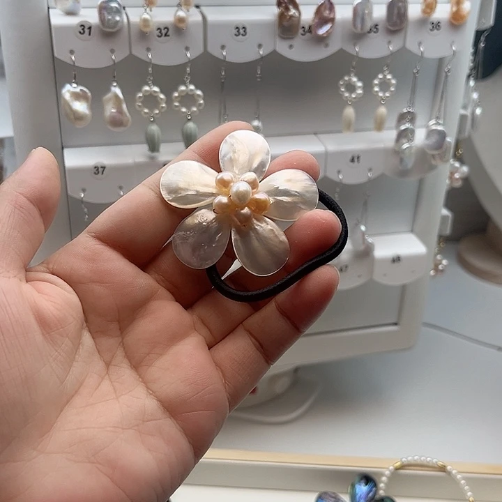 未镶嵌发饰淡水珍珠
