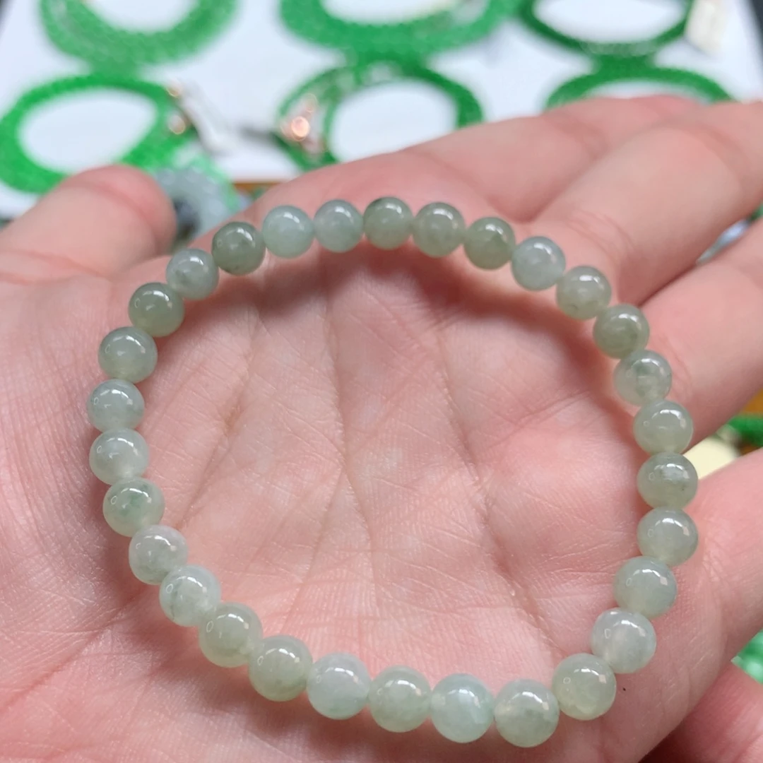 未镶嵌手链翡翠翡翠