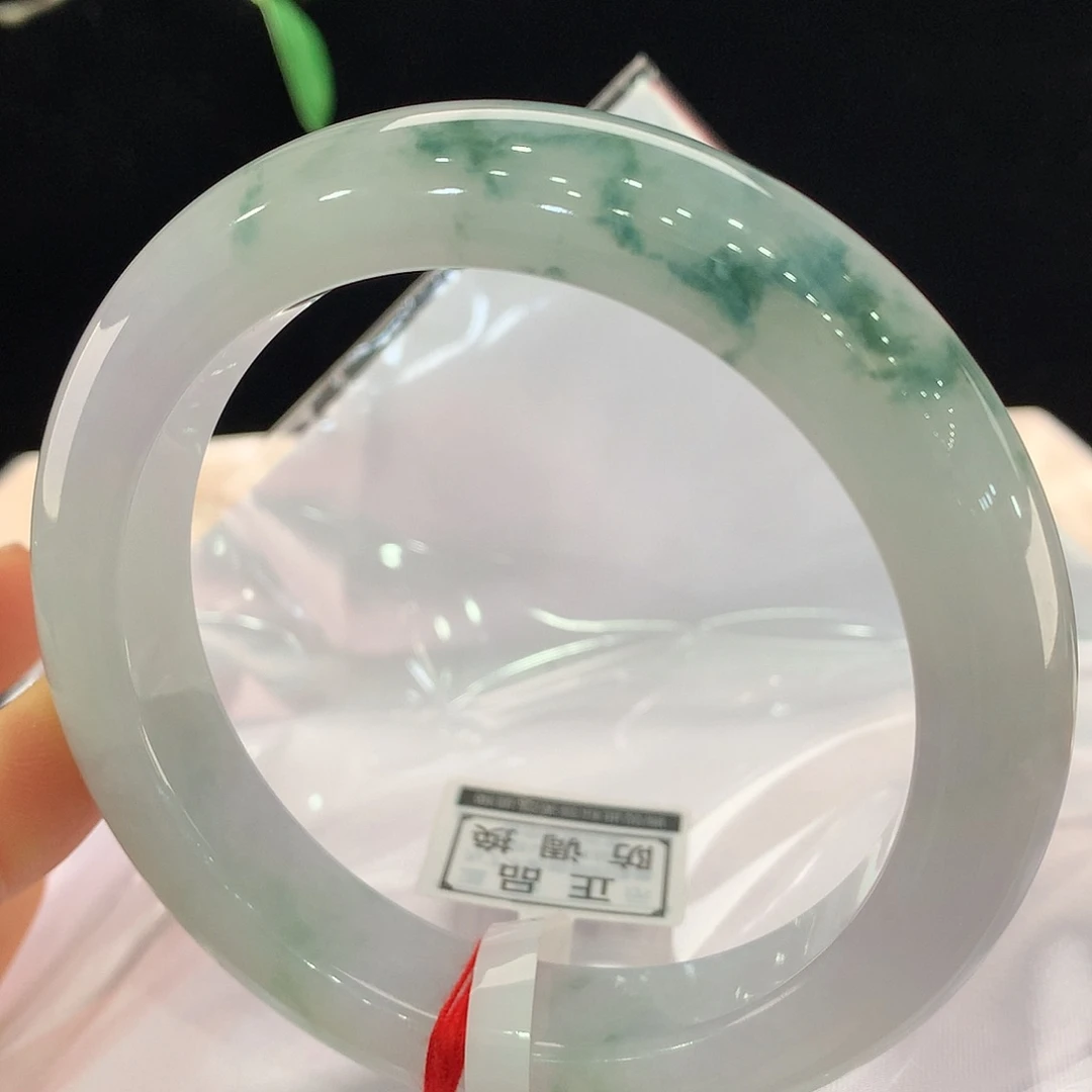 翡翠未镶嵌手镯0036