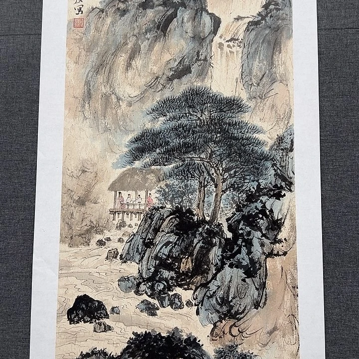 国画书画作品多次