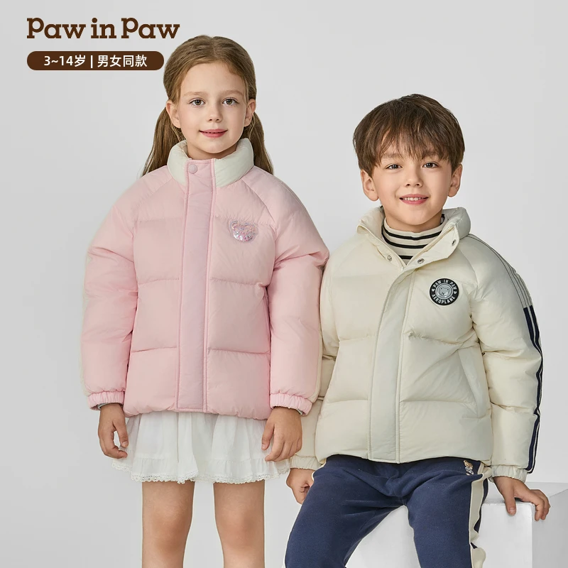 PawinPaw卡通小熊童装25年秋冬新款男女童宽松羽绒服PCJDF4T31E