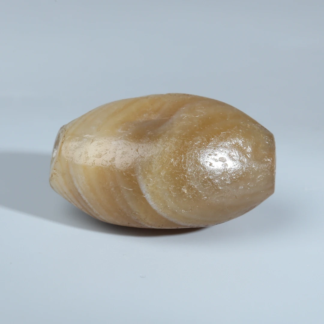 XY55-18 阿契美尼德佛眼缠丝玛瑙橄榄珠 19*28mm