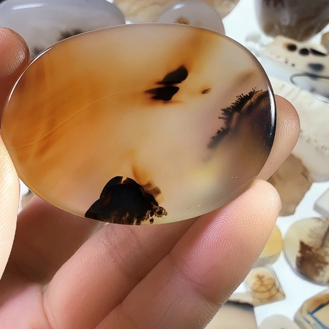 玛瑙/玉髓未镶嵌珠宝半成品