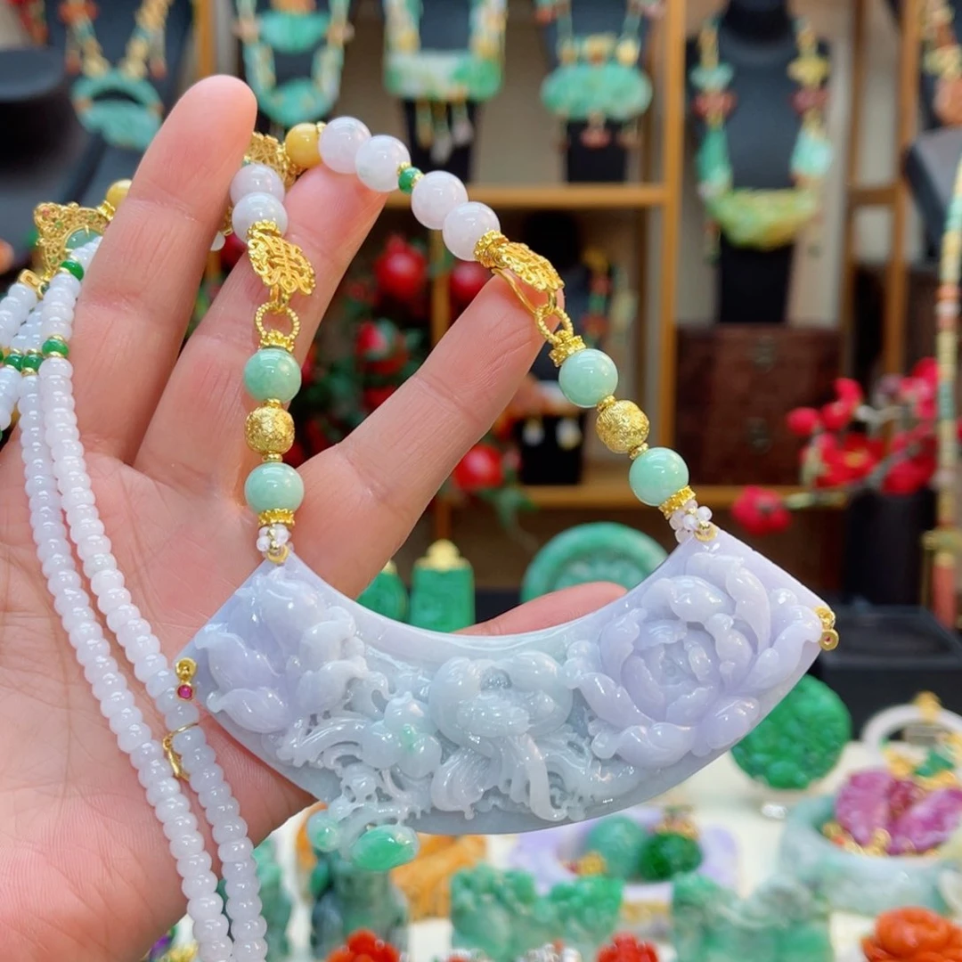 翡翠颈饰合金48小时鉴赏期