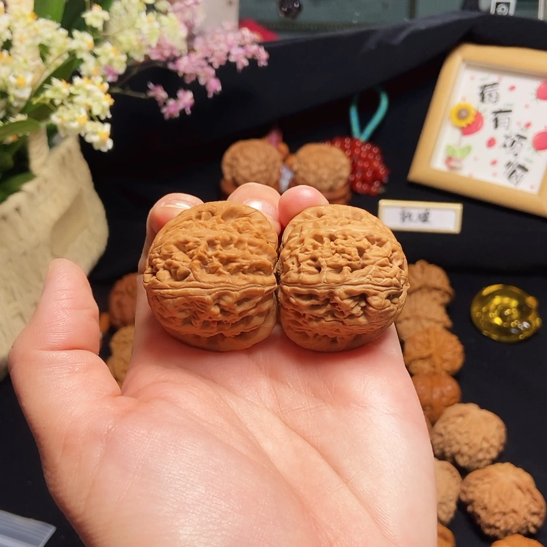 文玩核桃吊坠43元宝全品47.7克