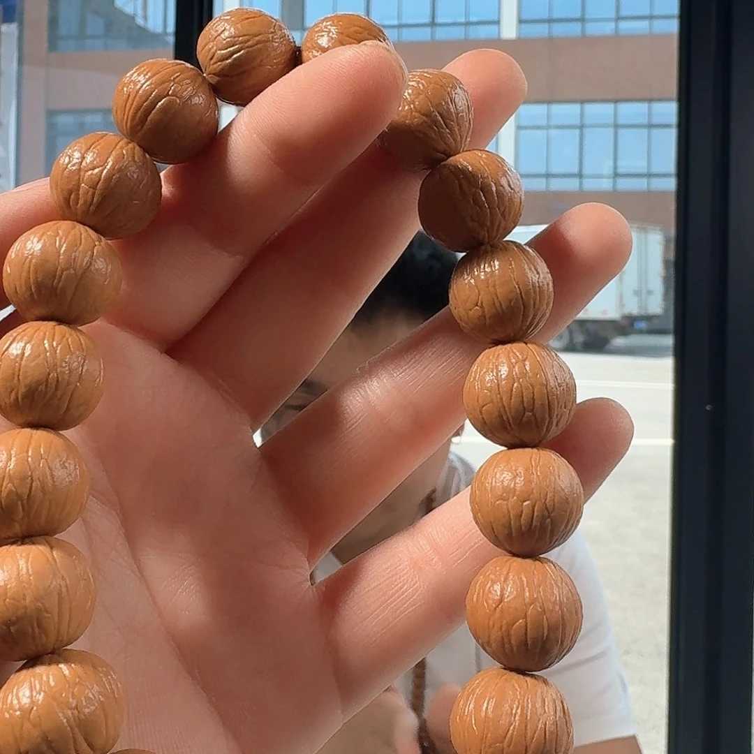 猴头核桃手串14➕小聚宝盆 手持 原皮原色无科技 全品无修