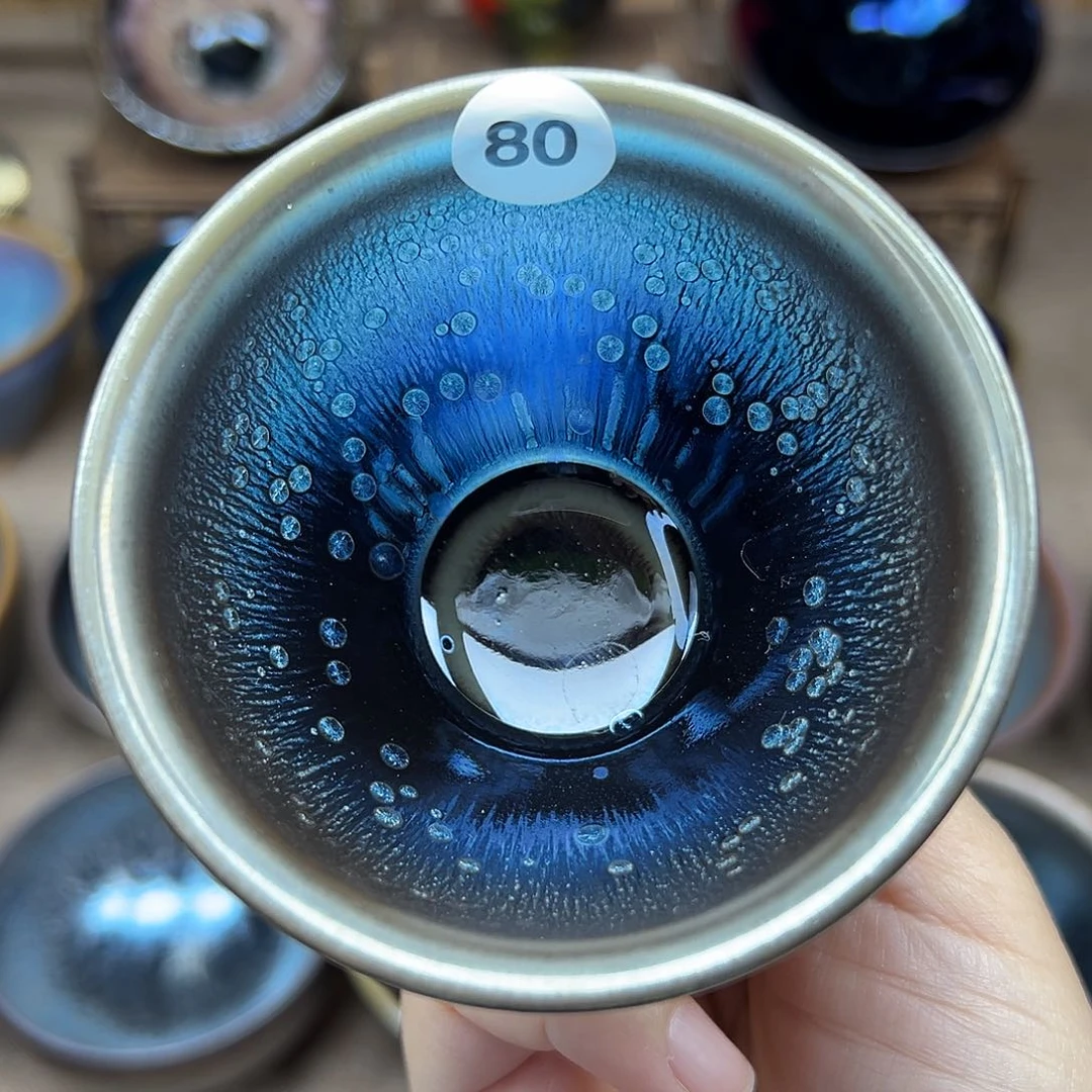 茶盏星空建盏主人杯