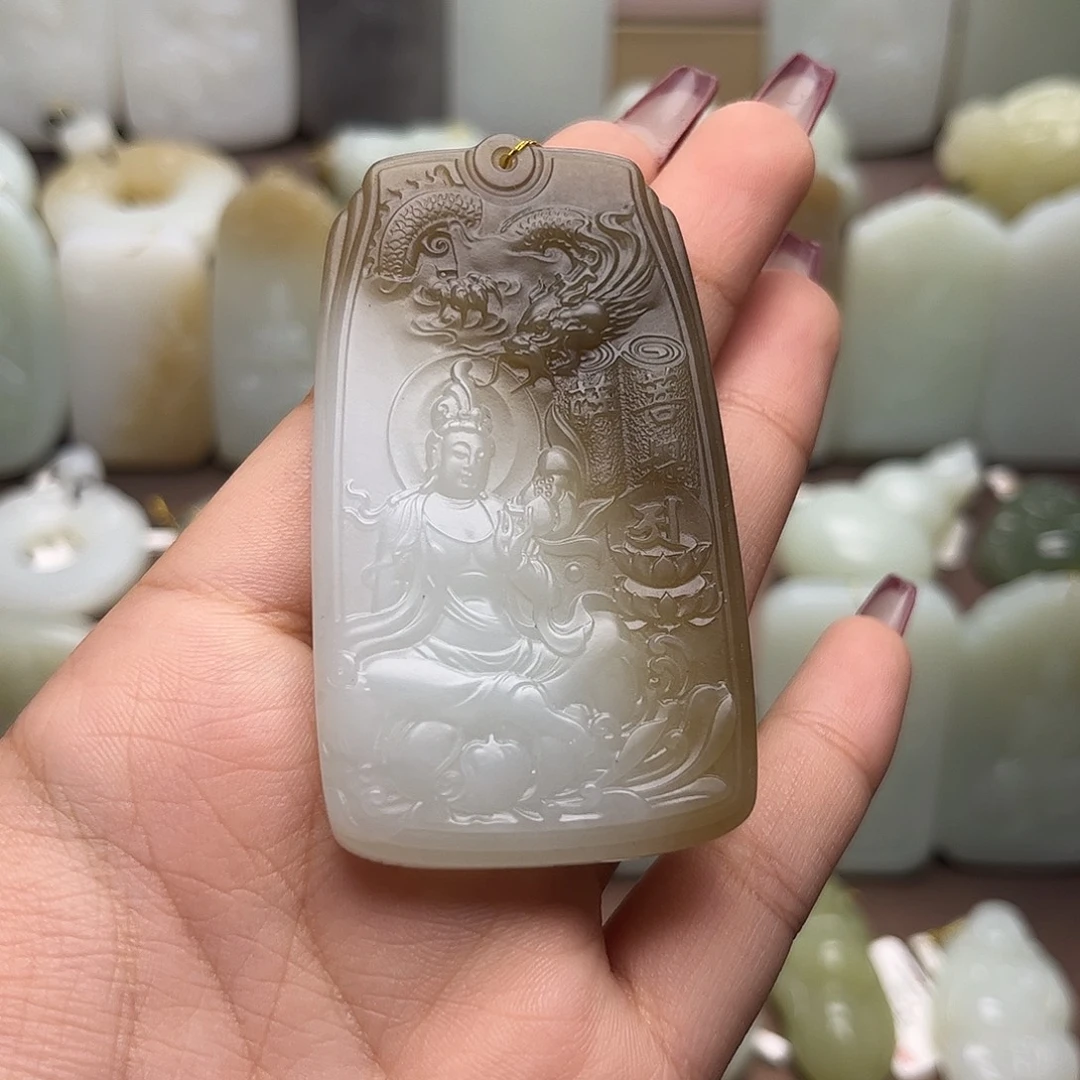 颈饰未镶嵌和田玉
