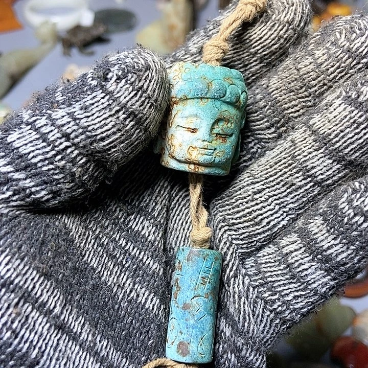 和田玉未镶嵌颈饰98