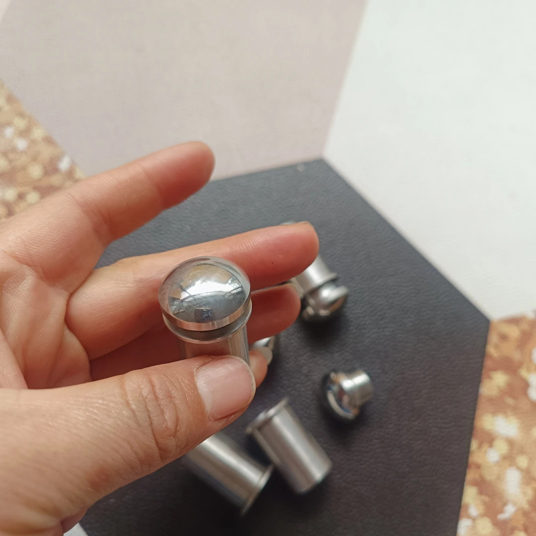 李师傅精工甲鱼枪配件不锈钢鱼竿后堵配件