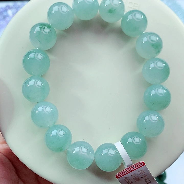 翡翠未镶嵌手链卡13.1