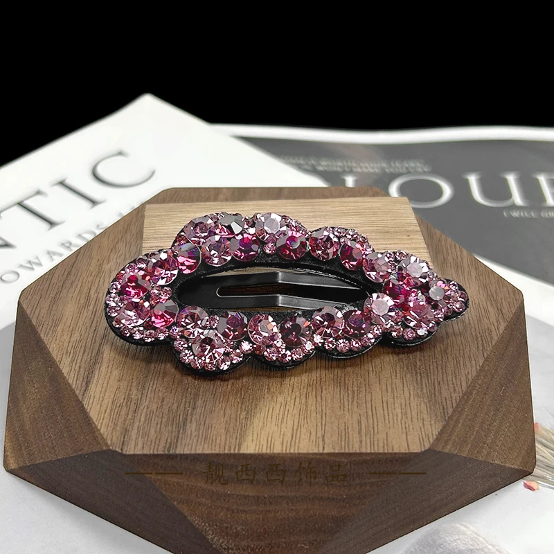 【LXX靓西西】228 BB夹7.3厘米紫色减龄气质碎发发夹