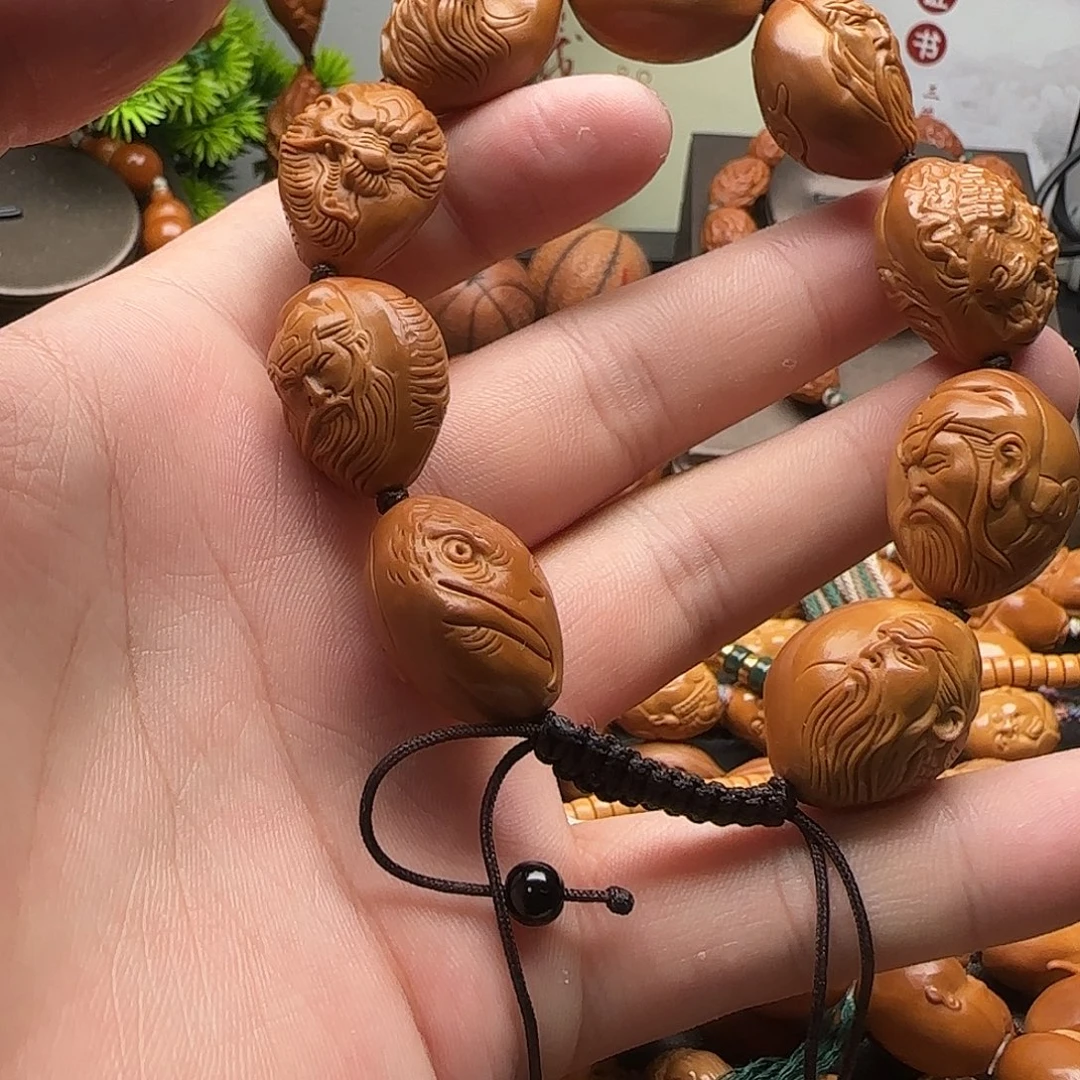 橄榄核手串/手链关公