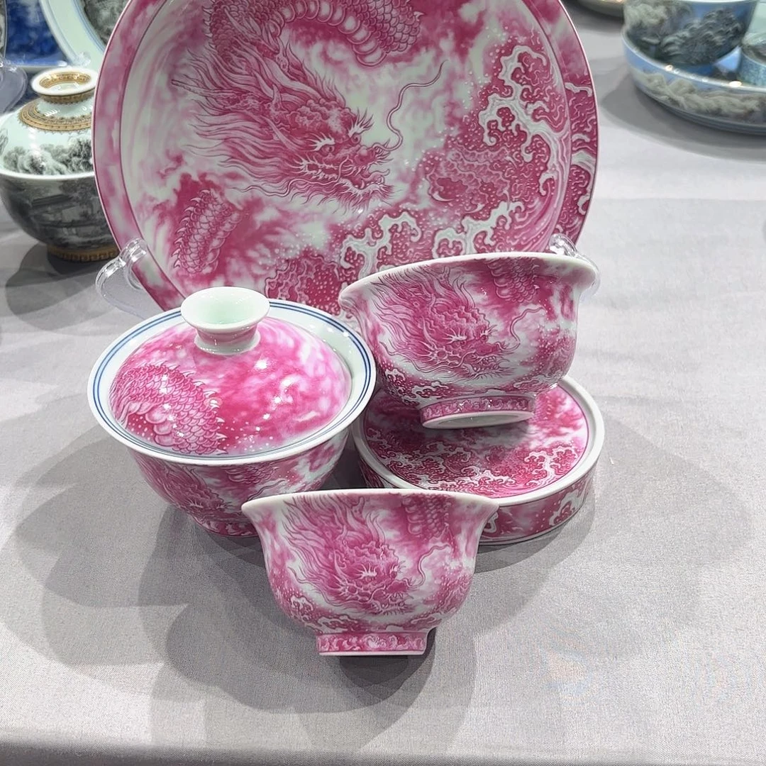 瓷片景德镇瓷器精品展示