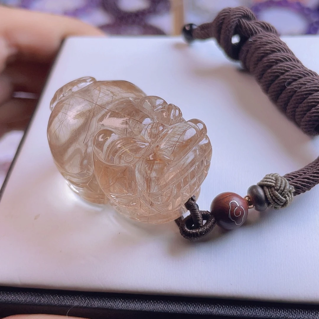 手链水晶未镶嵌发晶貔貅