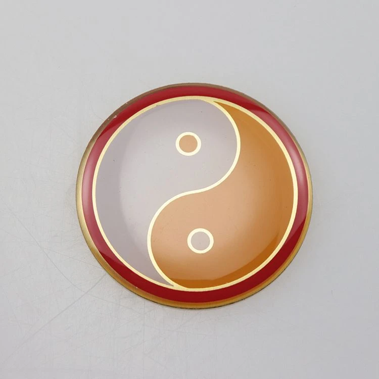 万字福太极图能量手机贴3cm创意通用便携粘贴式