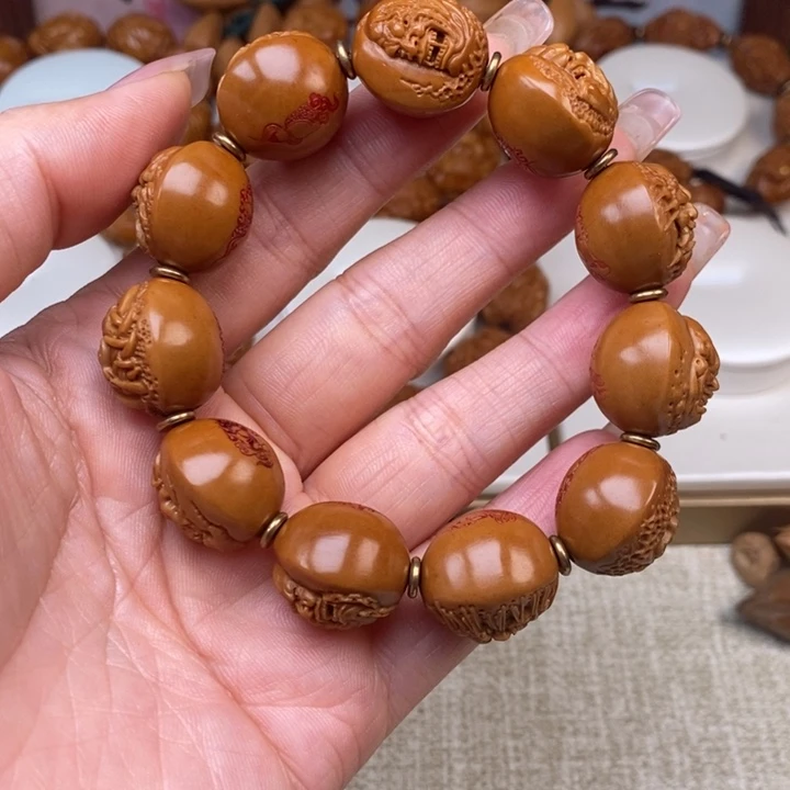 橄榄核手串/手链橄榄雕