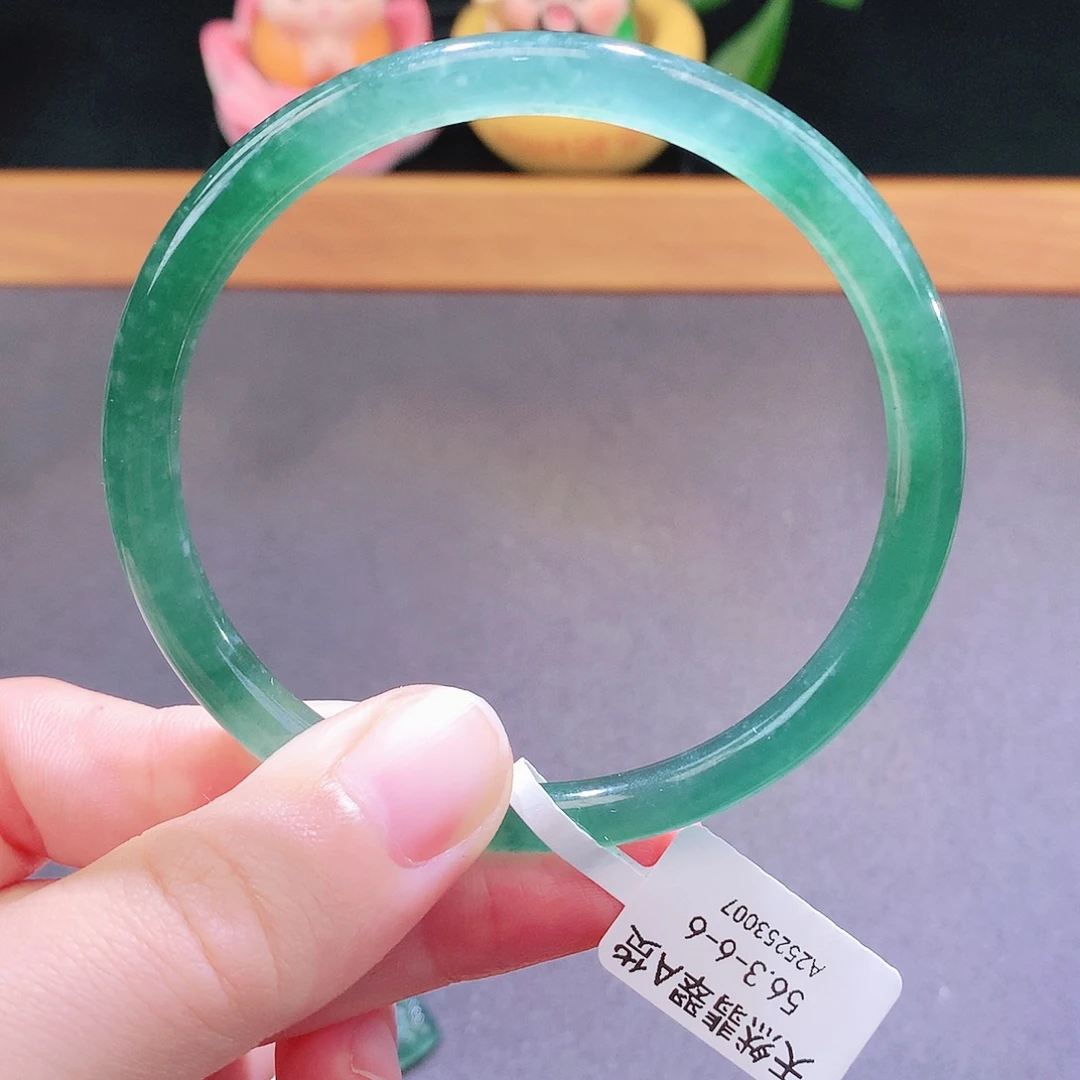 翡翠未镶嵌手镯天然翡翠