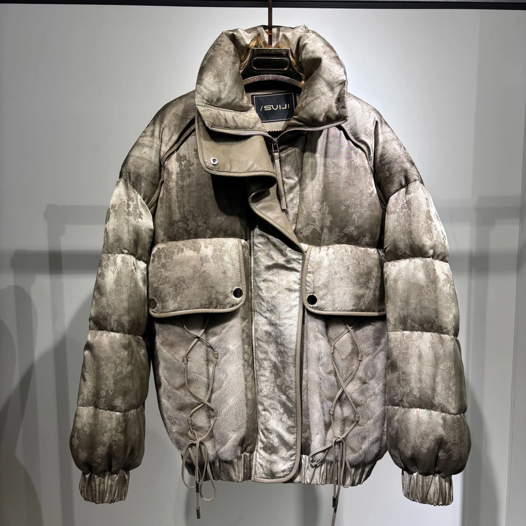 【2257】女士国风羽绒服