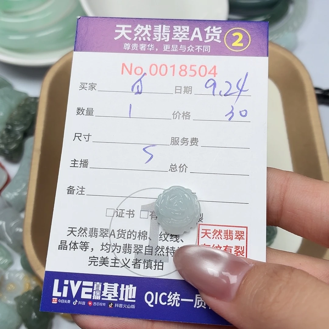 @****颈饰未镶嵌翡翠12