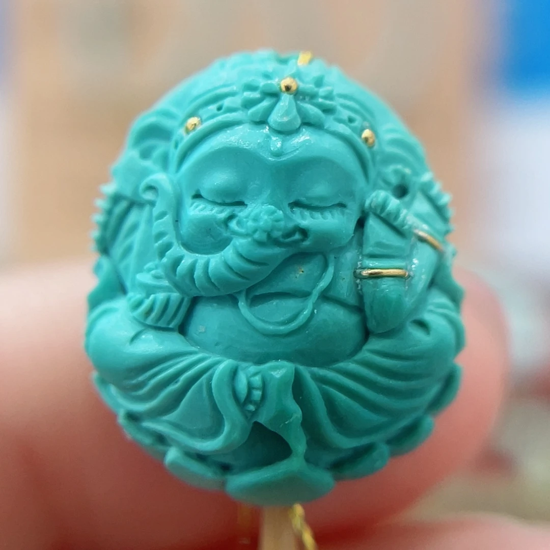 绿松石未镶嵌珠宝奇石