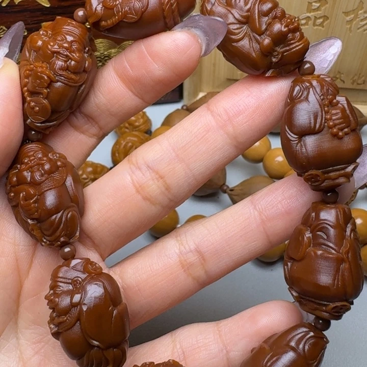 手串/手链橄榄核财神