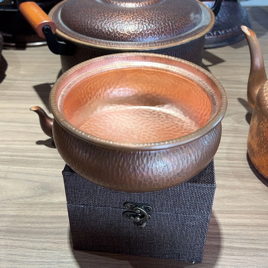 烤色提梁小壶400cc。      新品烤色茶洗福利