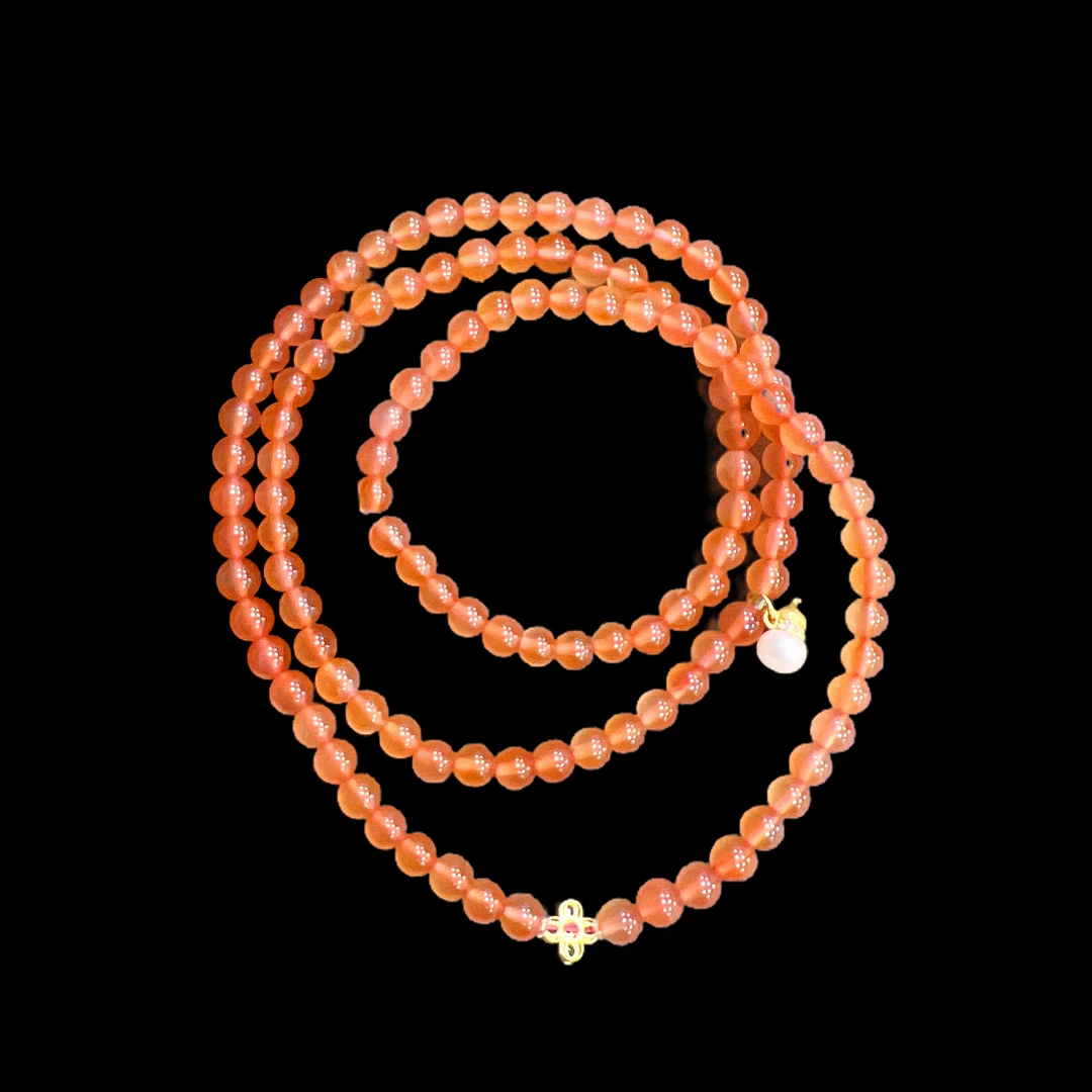 V8987南红手串孤品