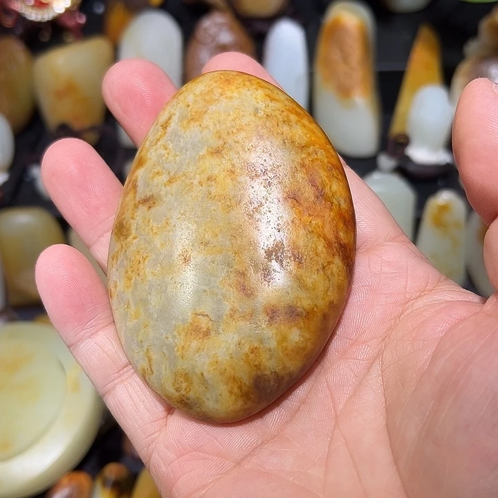 和田玉未镶嵌吊坠(不含链)