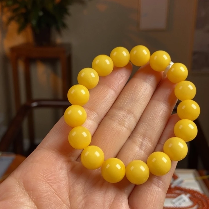 琥珀手链未镶嵌蜜蜡手串11