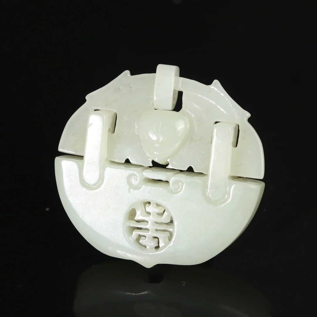 二十世纪和田玉锁ACZL2509251016{华豫之门}
