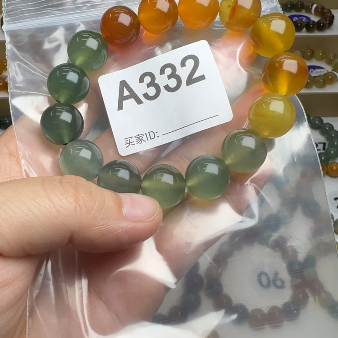 蛇纹石玉未镶嵌手链