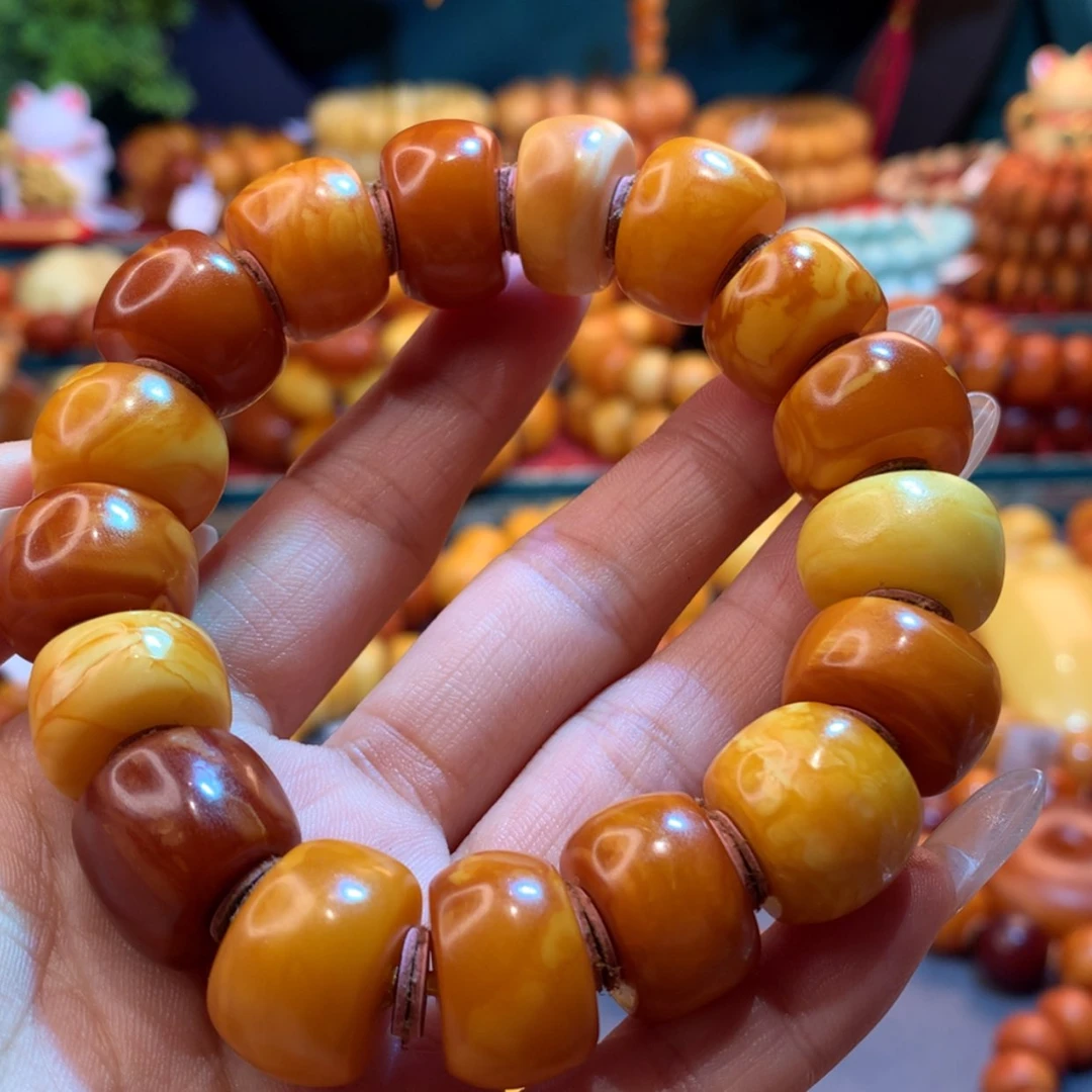 【闪购商品】蜜蜡手串未镶嵌蜜蜡