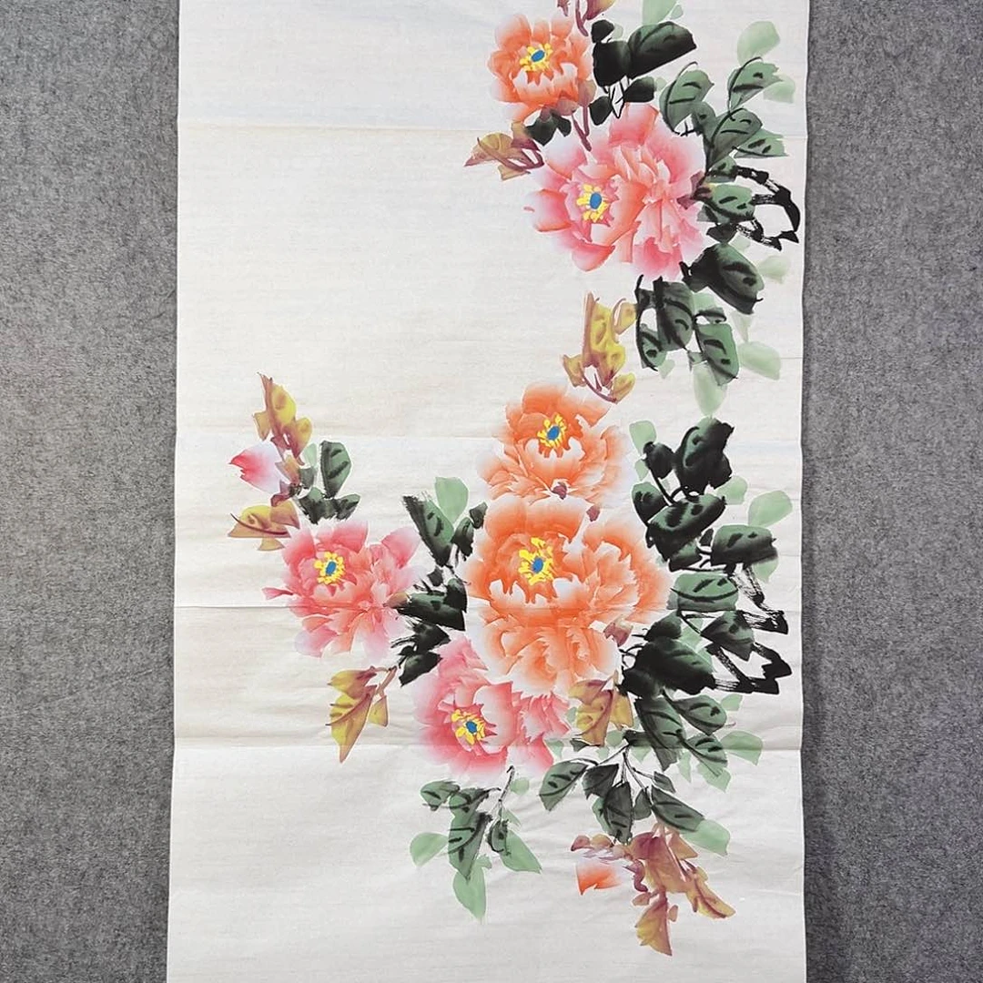 国画101 牡丹花等花开时节也可用