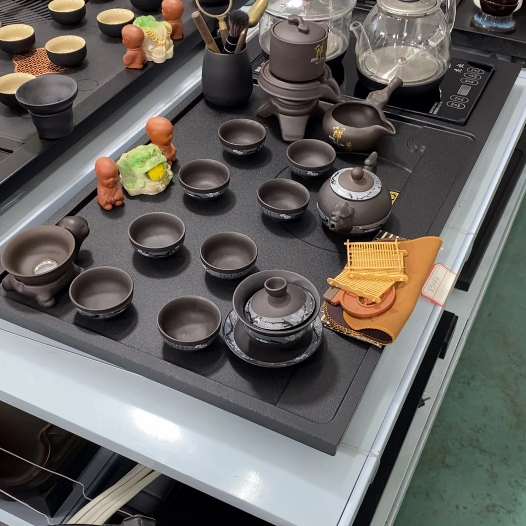 整石茶盘茶具套装家用