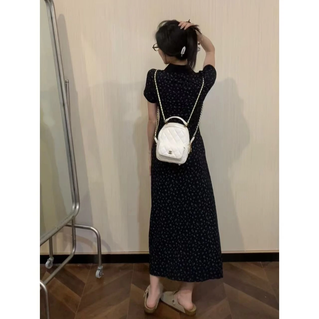 【OYANXI！清清！】微醺指尖显瘦连衣裙LY-227773-2