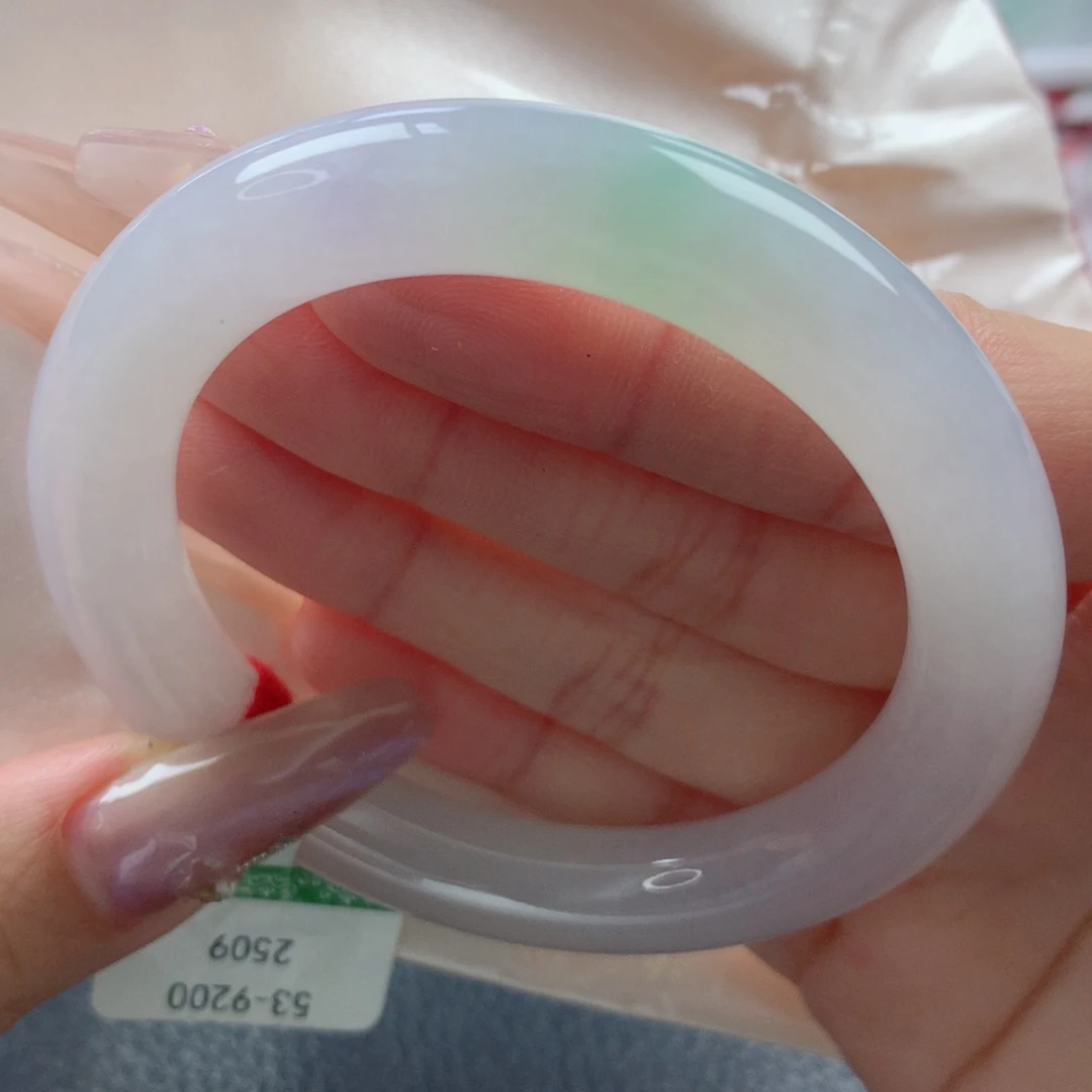 未镶嵌手镯翡翠缅甸天然翡翠A货53.3