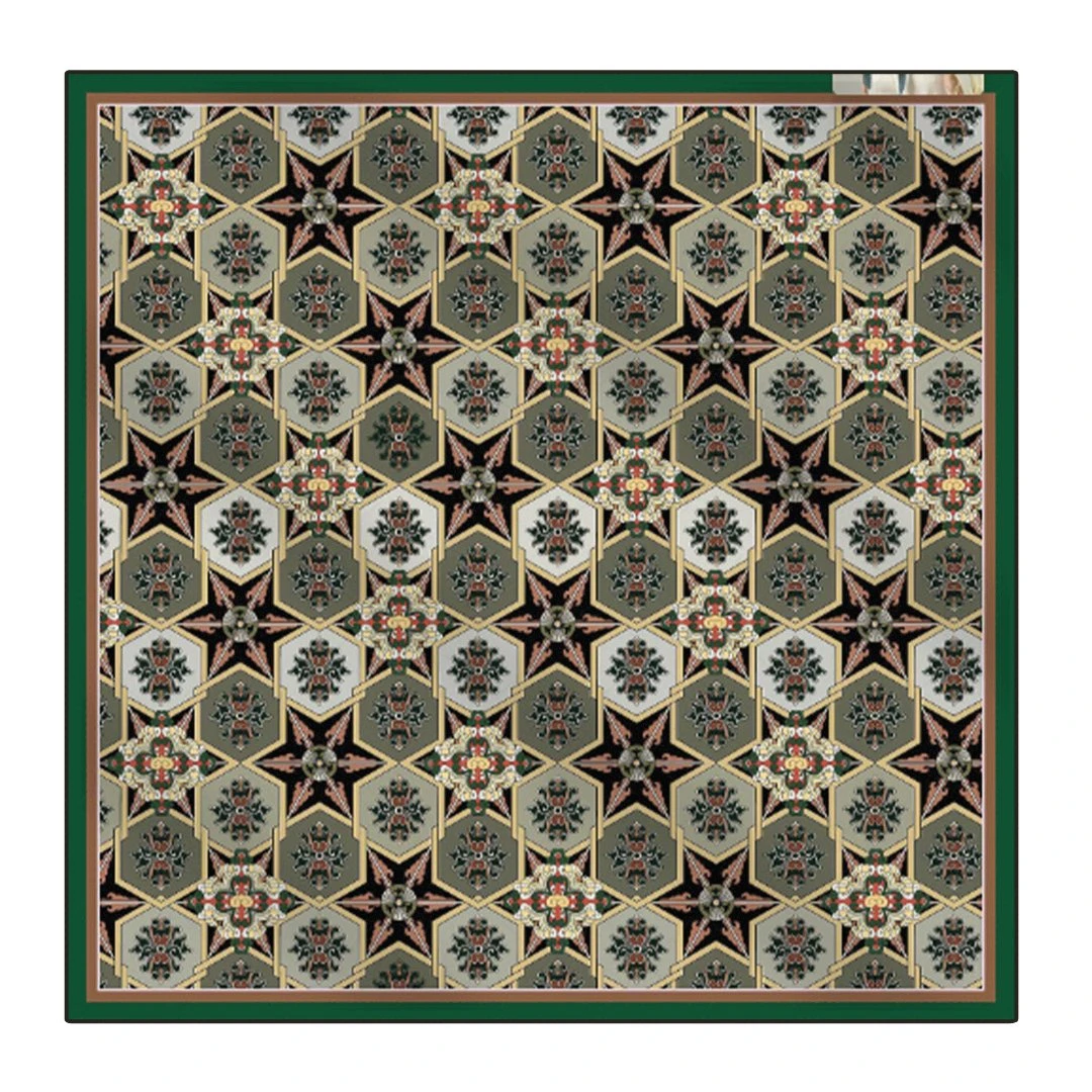 真丝绉防晒丝巾女高级感薄款防晒头巾夏季【A428011】