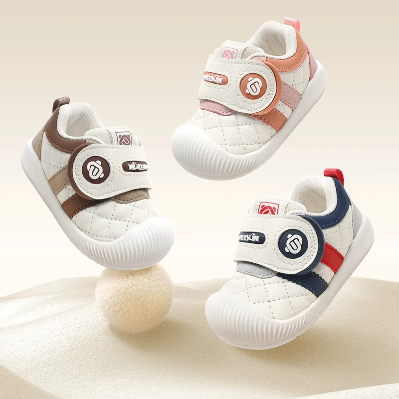 炜俊亿足学步鞋男宝宝鞋子春秋款婴儿鞋子软底防滑女宝宝鞋机能鞋