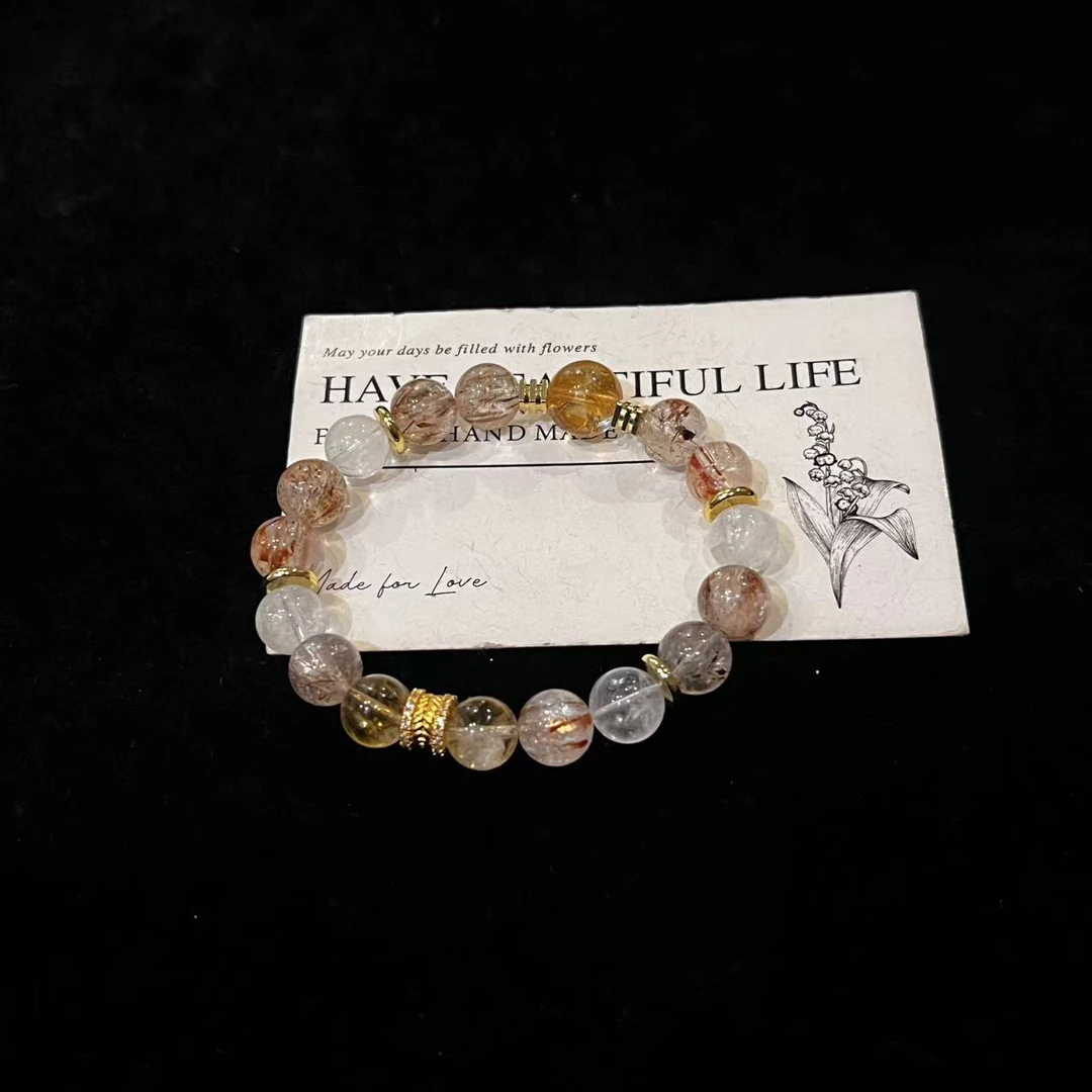 D916 9mm黑金超设计款手串 多样性发一